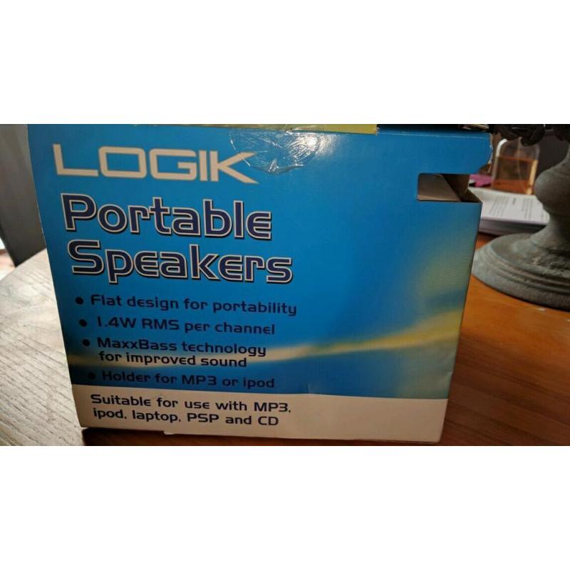 Logik portable speakers