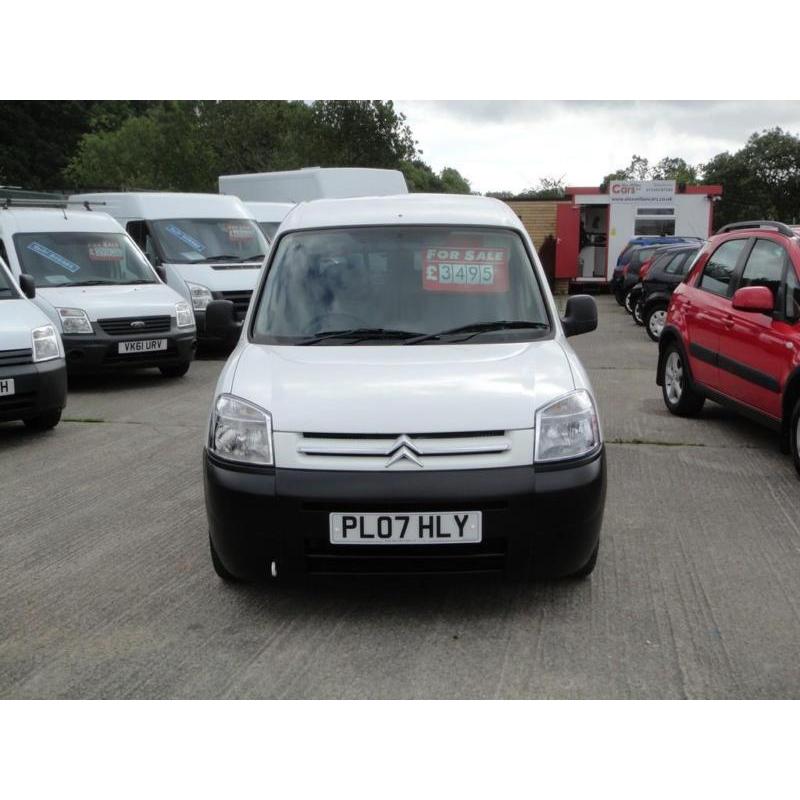2007 Citroen Berlingo 1.4 LX Van. Only 48,000 miles with FSH. **NO VAT**