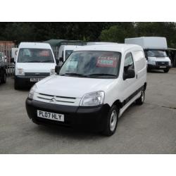 2007 Citroen Berlingo 1.4 LX Van. Only 48,000 miles with FSH. **NO VAT**