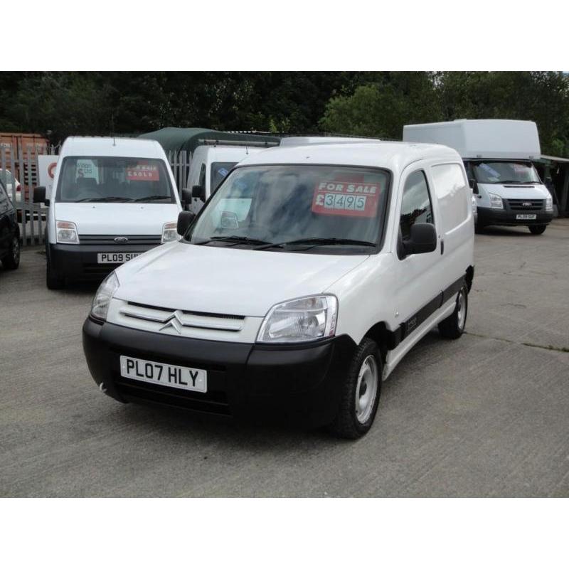 2007 Citroen Berlingo 1.4 LX Van. Only 48,000 miles with FSH. **NO VAT**