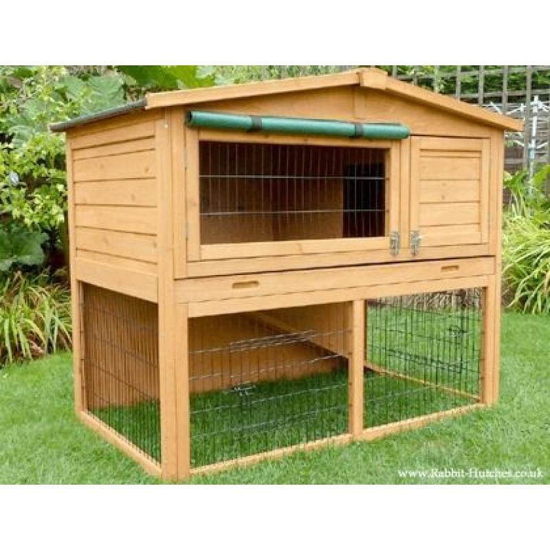 WANTED WINDSOR RABBIT HUTCH MUST BE NEW TO VERY GOOD CASH BUYER