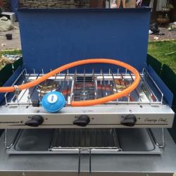 Camping chef stove