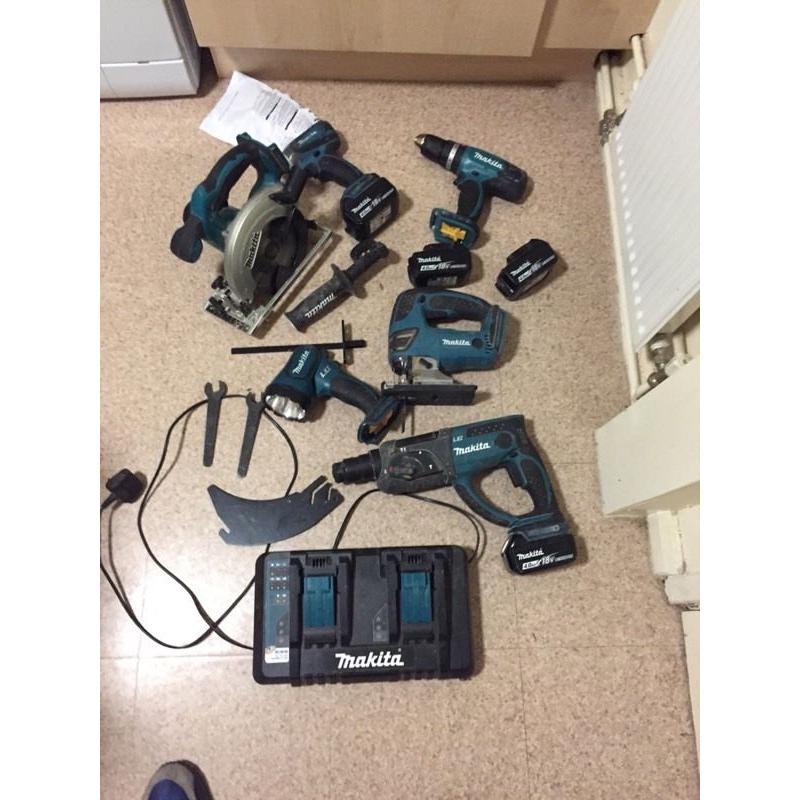 Makita 18v Xlt 6 piece kit