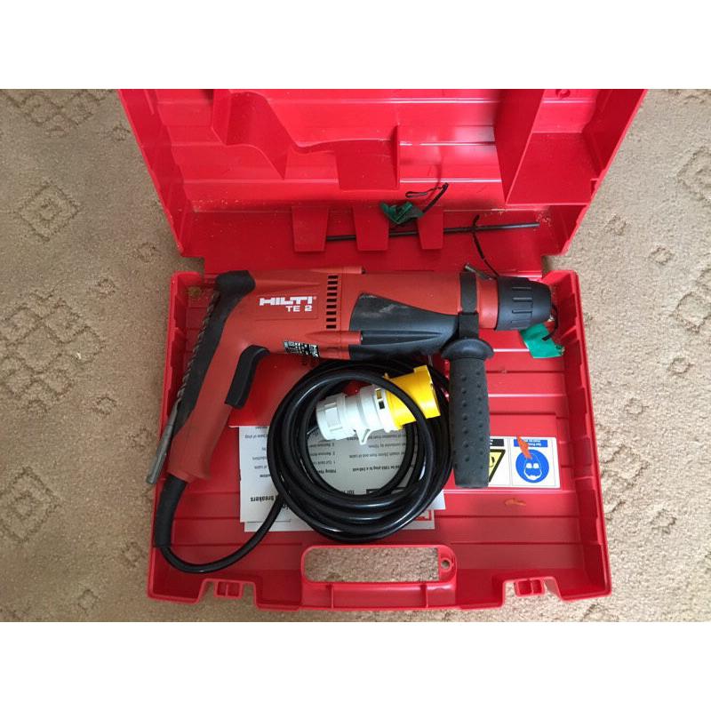 Hilti TE 2 110v drill