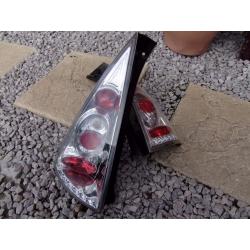 Citroen C3 02-09 Rear LIGHTS LEXUS CHROME BACK