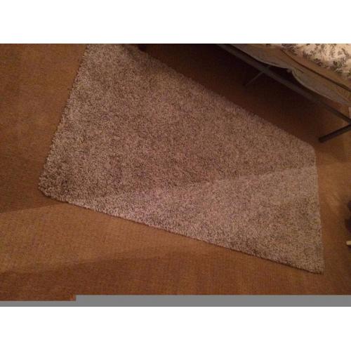 Off-white Ikea Alhede Rug