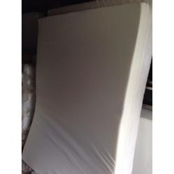 Double memory foam mattress.New