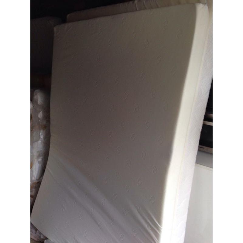 Double memory foam mattress.New