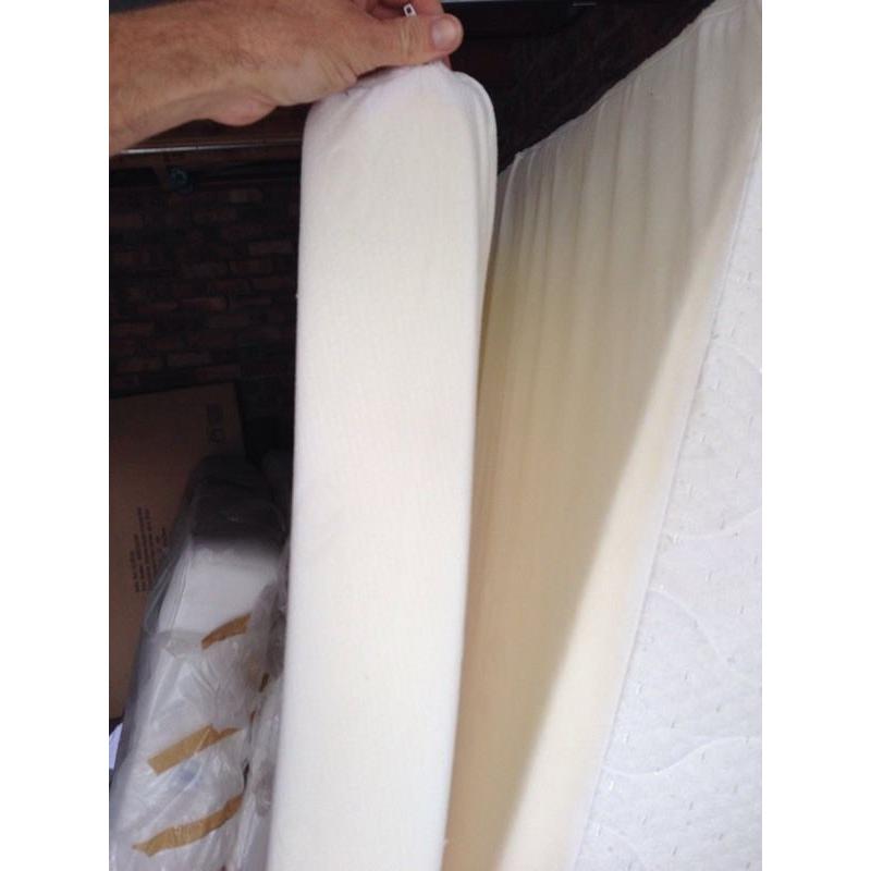 Double memory foam mattress.New
