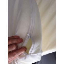 Double memory foam mattress.New