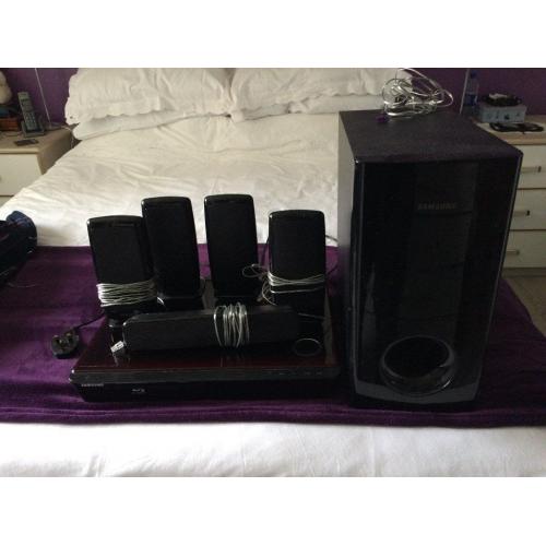Samsung blu-ray home cinema system