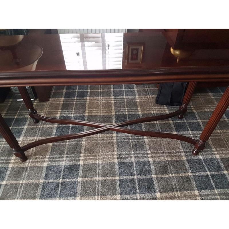 Mahogany Sofa Table