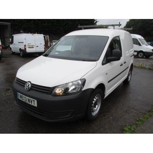 Volkswagen Caddy 1.6 Tdi 75Ps Van DIESEL MANUAL WHITE (2013)