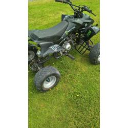 **brand new engine kazuma falcon quad 2016 110cc**