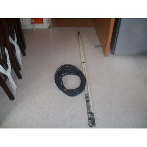 antron 99 and 30 ft good heavy coax