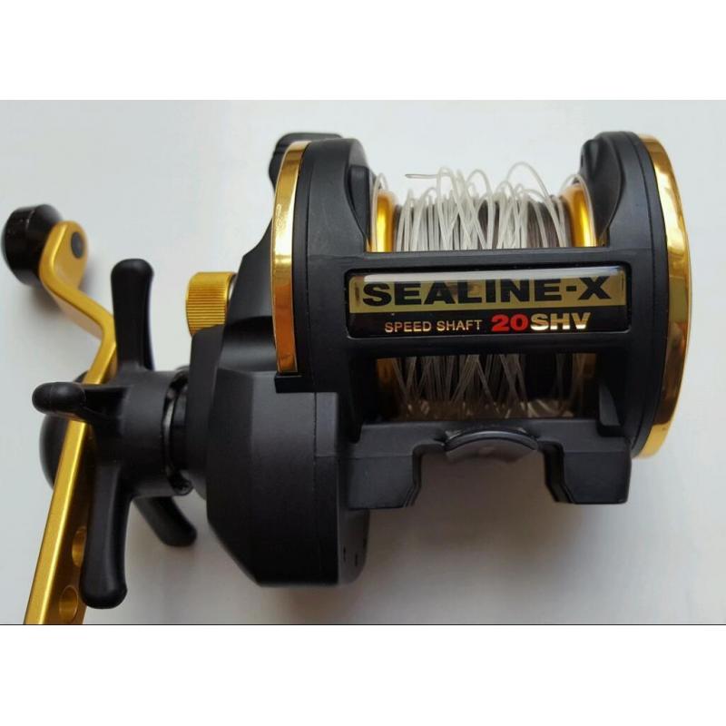 Sealine X 20SHV multiplier fishing reel