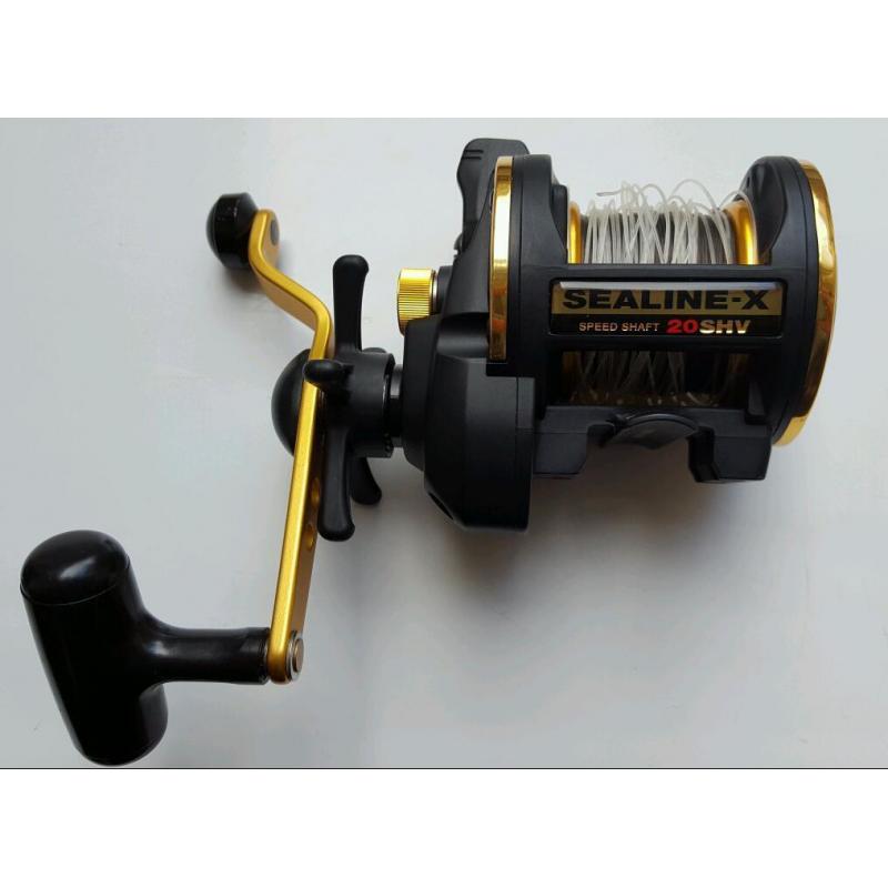 Sealine X 20SHV multiplier fishing reel