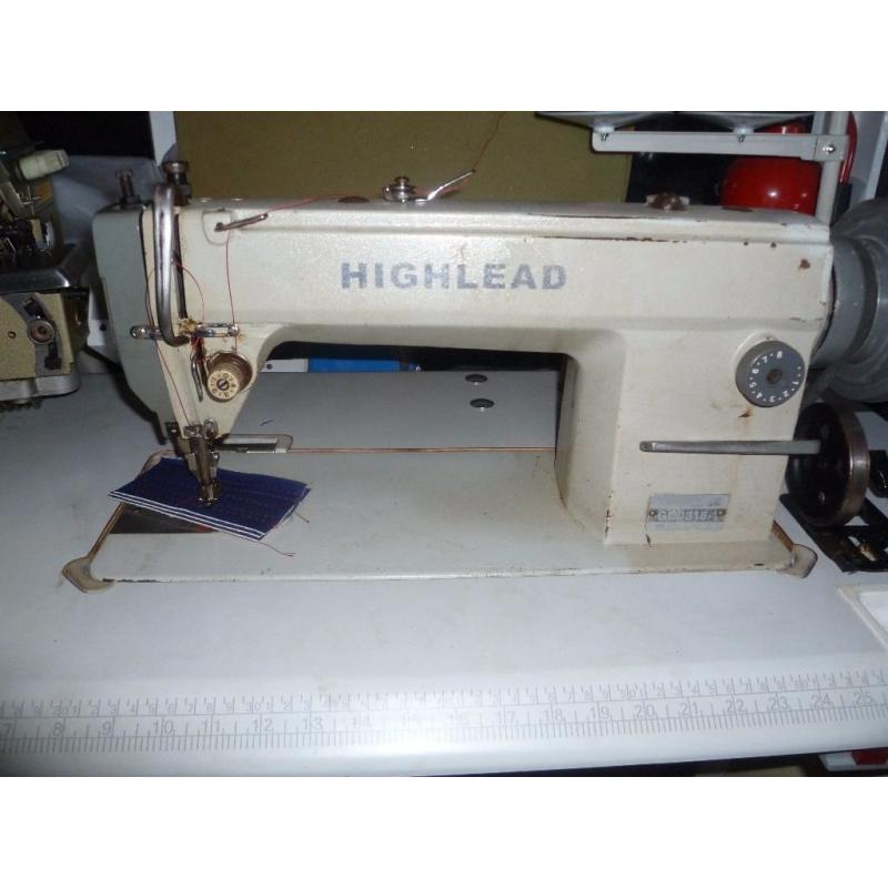 WALKING FOOT INDUSTRIAL HIGHLEAD SEWING MACHINE( Ideal for upholstery, Hand Bags, Bouncy Castles