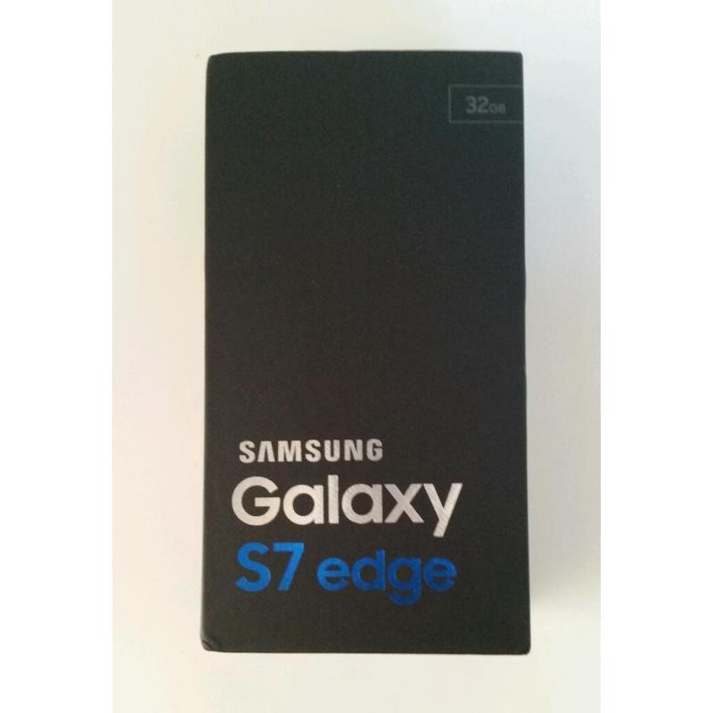 BNIB SAMSUNG GALAXY S7 EDGE *SEALED*