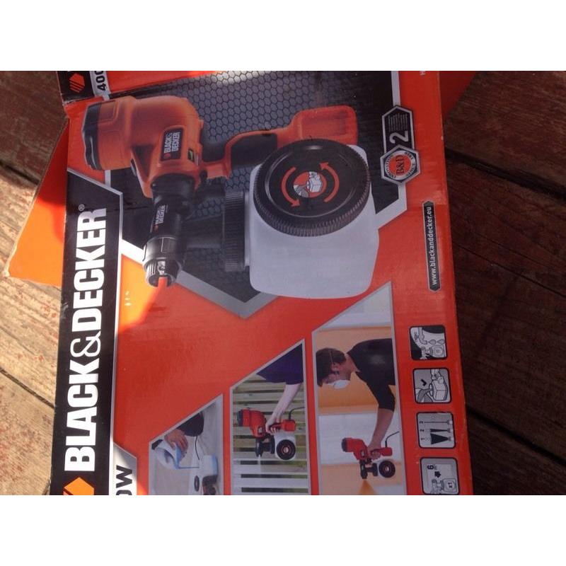Black & Decker paint spay gun