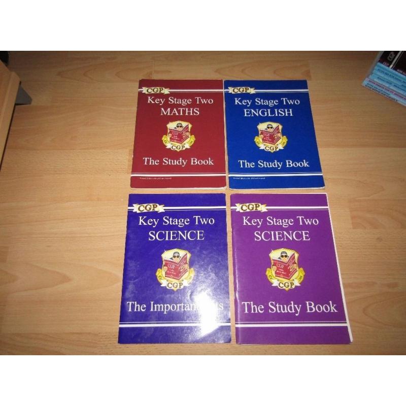Key Stage Two Maths, English, Science & Science The Important Bits Study Book