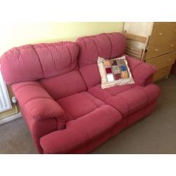 2x 2seater super soft sofa