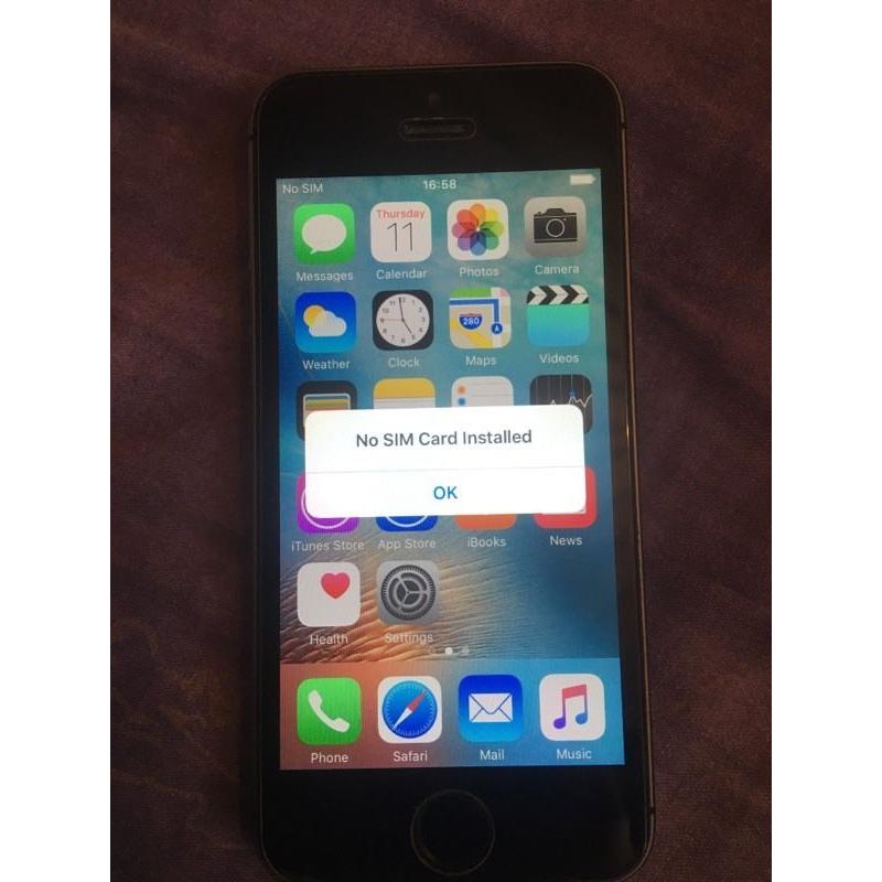 iPhone 5s on EE