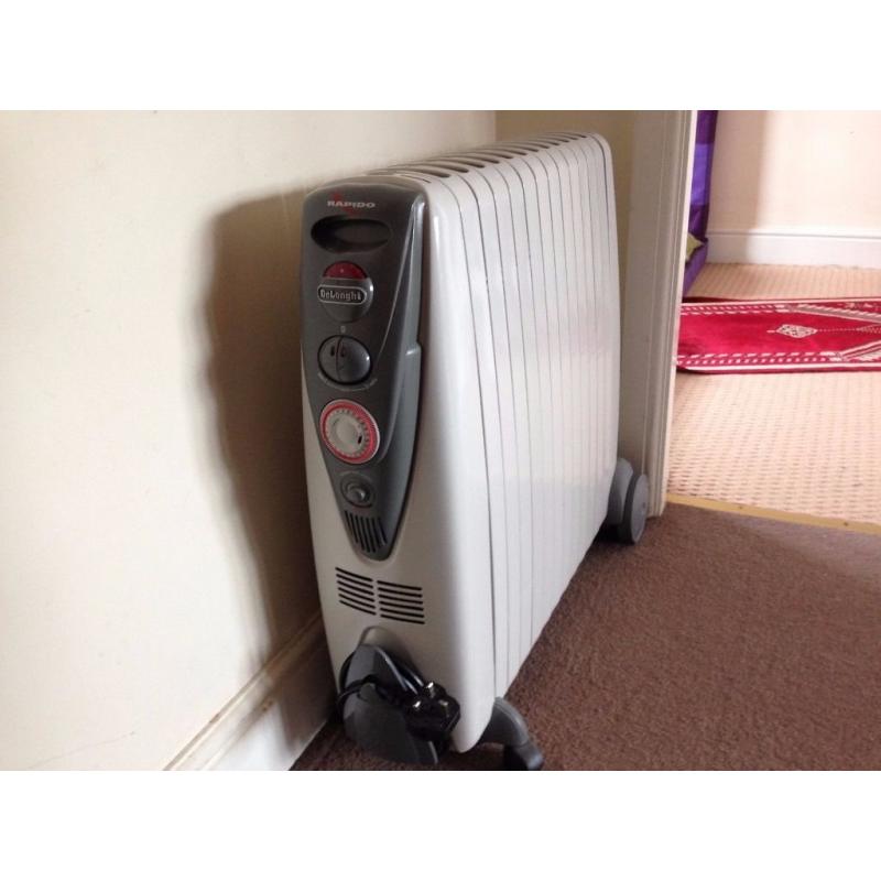 Delonghi Portable Oil Filled Radiator Heater