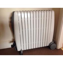 Delonghi Portable Oil Filled Electric Radiator Heater