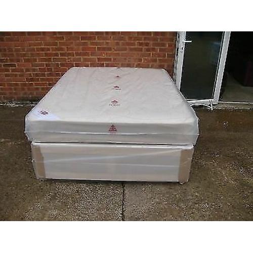 DOUBLE DIVAN AND MATTRESS
