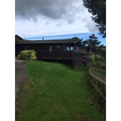 Cambrian Dreamcatcher Lodge on 5* Berthlwyd Hall Holiday Park in Conwy, North Wales