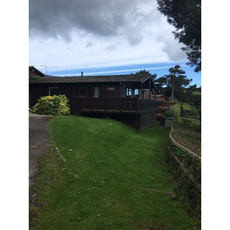 Cambrian Dreamcatcher Lodge on 5* Berthlwyd Hall Holiday Park in Conwy, North Wales