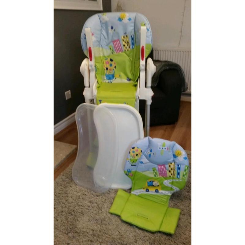 Chicco polly highchair.