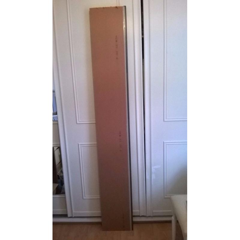 38mm B&Q Walnut Butchers Block Laminate Round Edge Kitchen Worktop Offcut