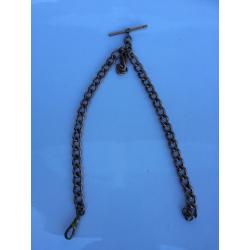 VINTAGE ROLLED GOLD WATCH CHAIN
