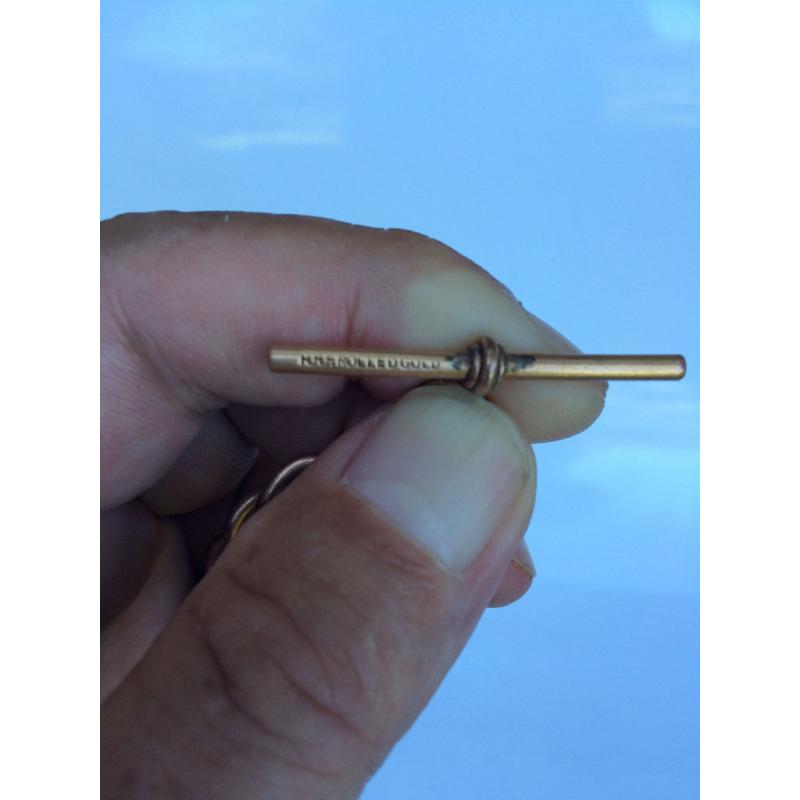 VINTAGE ROLLED GOLD WATCH CHAIN