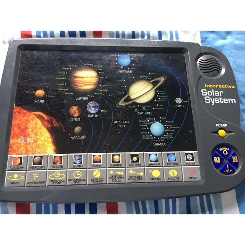 Interactive solar system