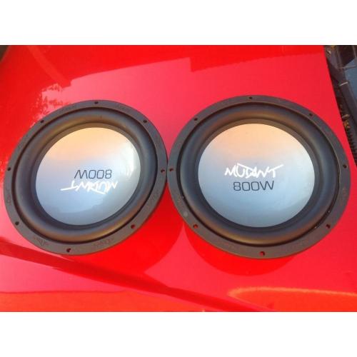 X2 10/12 inch subwoofers / sub in great Working order + sounds great!