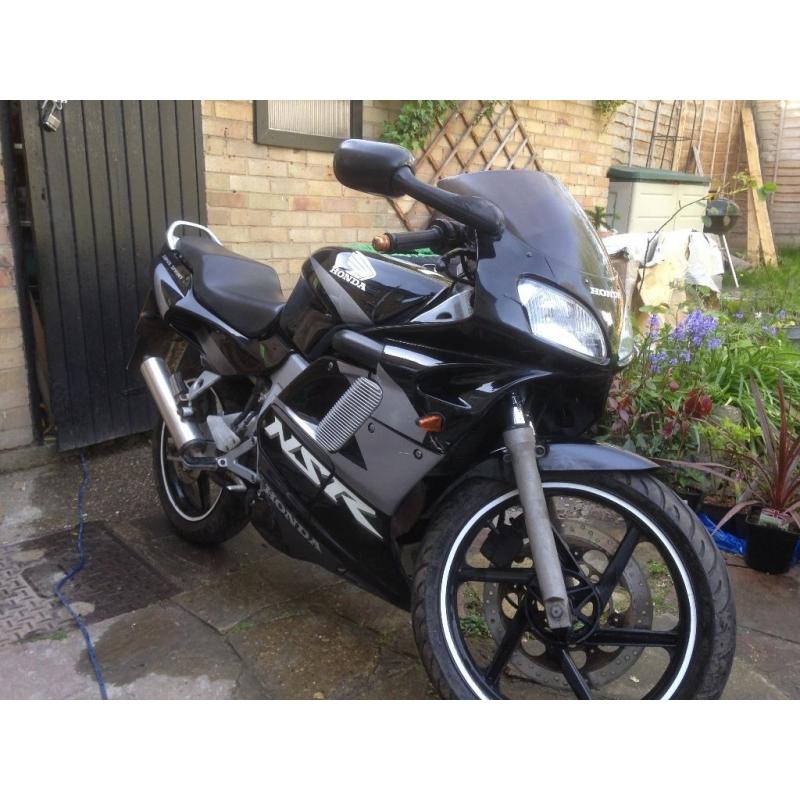 Honda NSR 125 with MALOSSI aluminium 180cc cylinder kit, new MOT, just been serviced
