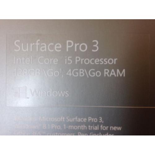 Microsoft surface pro 3