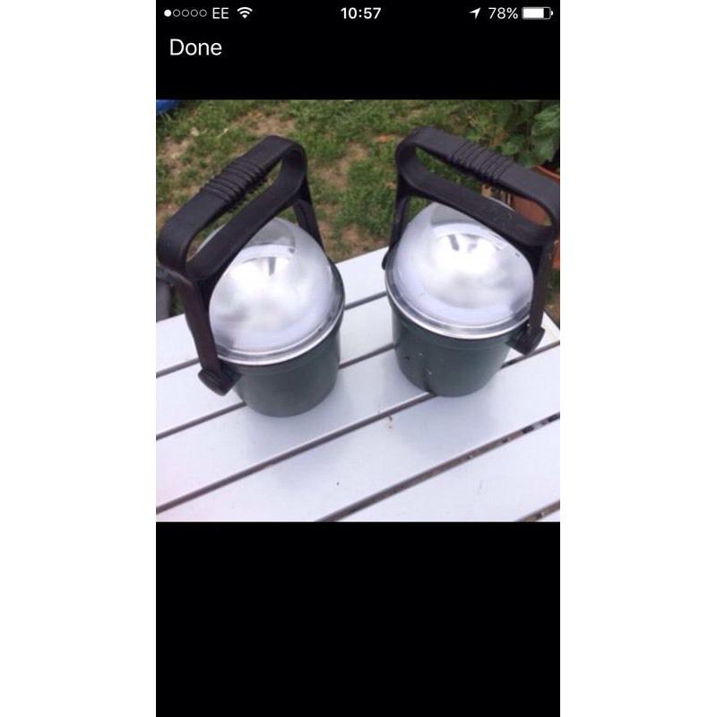 Camping lights