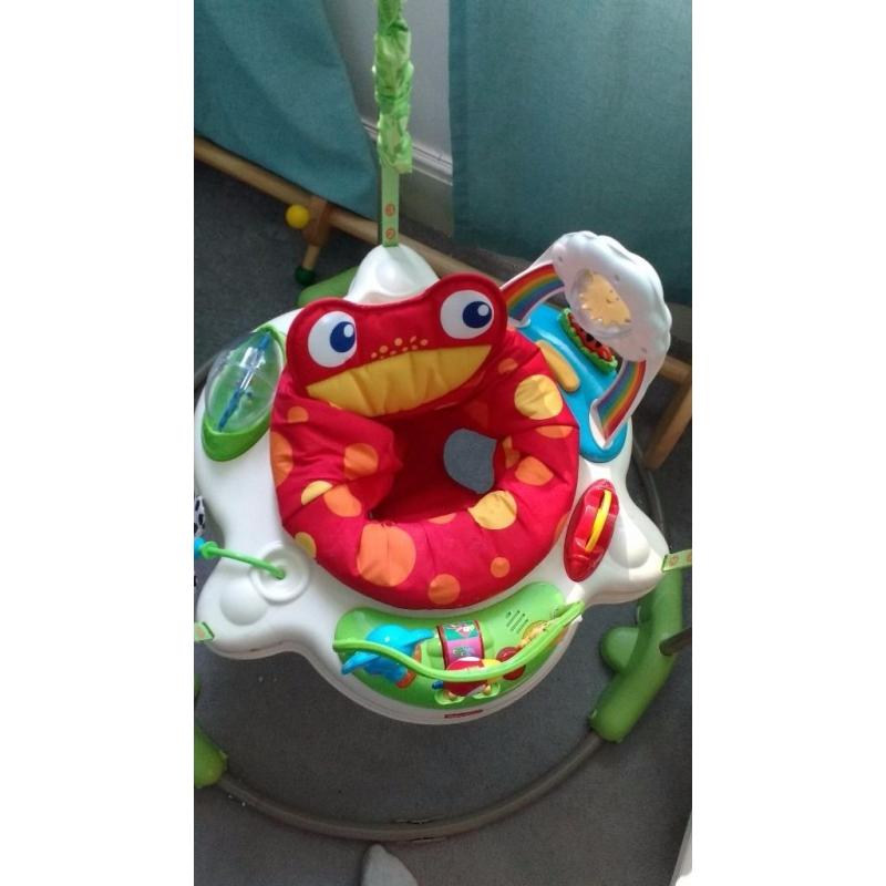Baby bouncer- rainforest jumperoo
