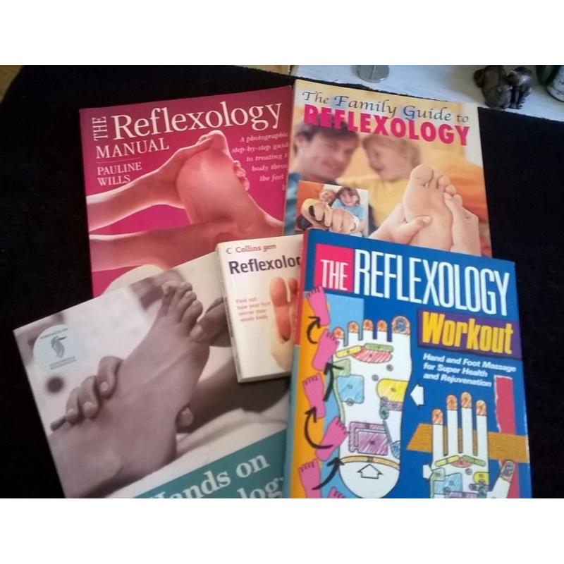 Reflexology Books x 5