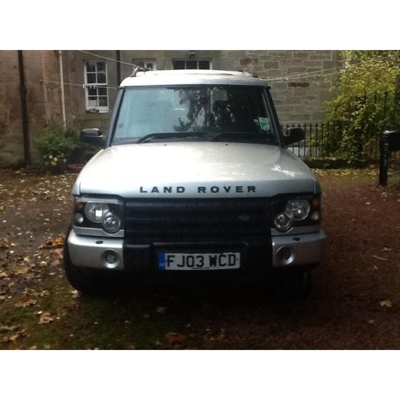 Spares or Repair Landrover Discovery td5