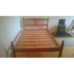 Pine Double Bed
