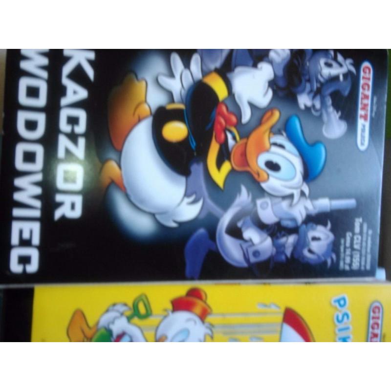 Polish book, comics for children/ Polskie ksiazki komiksy dla dzieci Kaczor Donald