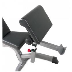 BODYCRAFT F602 DELUXE F/I/D UTILITY BENCH (with preacher curl attachment)
