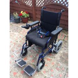 ARIES ELECTRIC WHEELCHAIR AS NEW