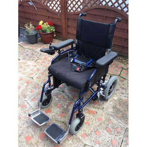 ARIES ELECTRIC WHEELCHAIR AS NEW