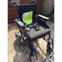 ARIES ELECTRIC WHEELCHAIR AS NEW